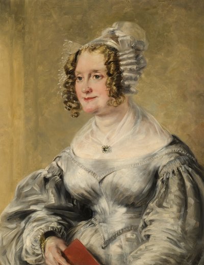 Portret van een dame, c.1850-70 door English School